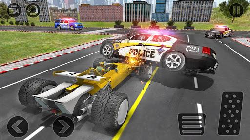 Police Escape Car Driver - Gameplay image of android game