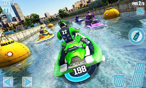 Water Jet Ski Boat Racing 3D - عکس بازی موبایلی اندروید