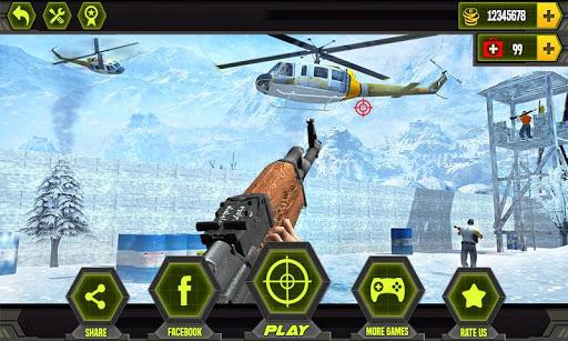 Anti-Terrorist Shooting Game - Gameplay image of android game