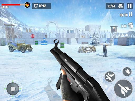 Anti-Terrorist Shooting Game - Gameplay image of android game