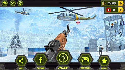 Anti-Terrorist Shooting Game - Gameplay image of android game