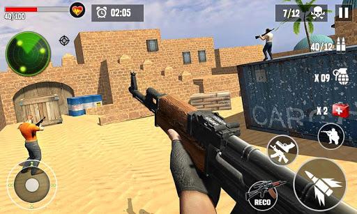 Anti-Terrorist Shooting Game - Gameplay image of android game