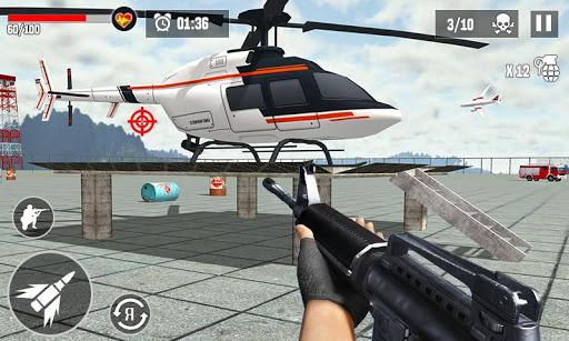 Anti-Terrorist Shooting Game - Gameplay image of android game