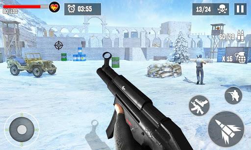 Anti-Terrorist Shooting Game - Gameplay image of android game