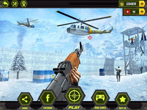Anti-Terrorist Shooting Game - Gameplay image of android game