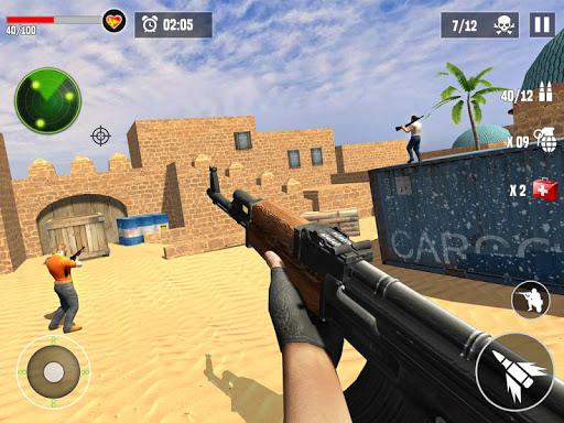 Anti-Terrorist Shooting Game - Gameplay image of android game