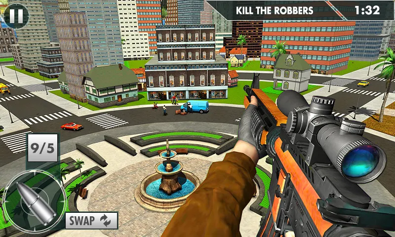 City Sniper Shooter Mission - عکس برنامه موبایلی اندروید