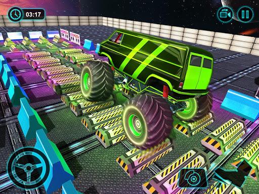 Monster Truck Parking Stunts - عکس بازی موبایلی اندروید