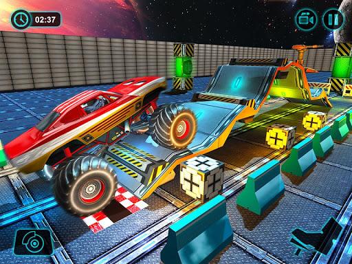 Monster Truck Parking Stunts - عکس بازی موبایلی اندروید