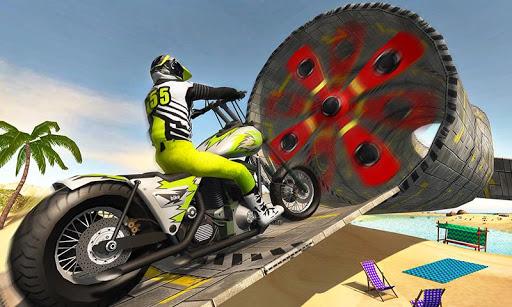 Beach Motorbike Stunts Master - عکس بازی موبایلی اندروید