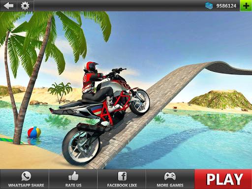 Beach Motorbike Stunts Master - عکس بازی موبایلی اندروید