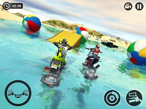 Beach Motorbike Stunts Master - عکس بازی موبایلی اندروید
