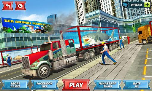 Sea Animals Transporter Truck - Image screenshot of android app