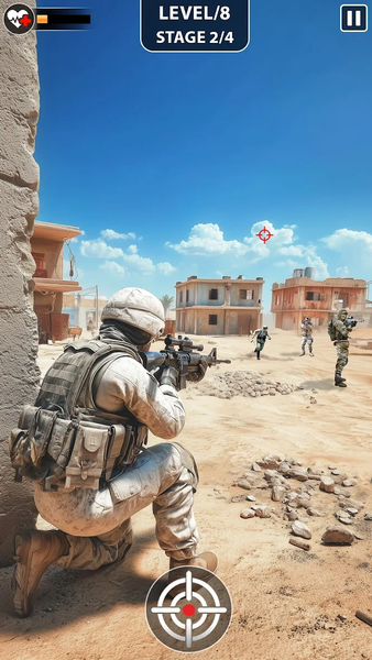 Shoot Fury: Gun shooting Game - Gameplay image of android game