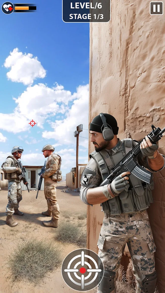 Shoot Fury: Gun shooting Game - Gameplay image of android game