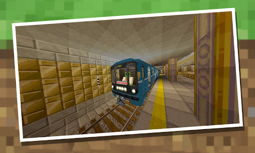 Metro Mod for Minecraft PE - Image screenshot of android app