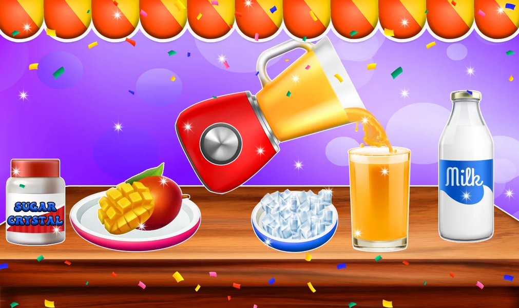 Fresh Milkshake Maker Game - عکس بازی موبایلی اندروید