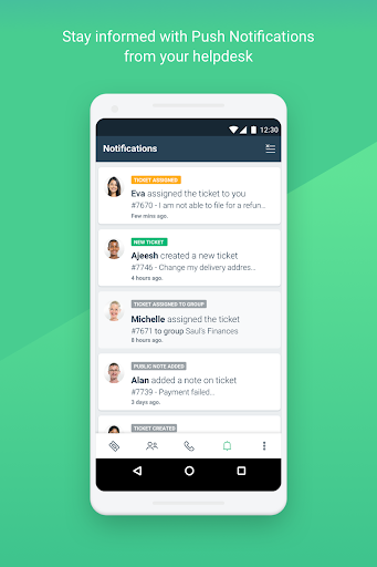 Freshdesk - Image screenshot of android app