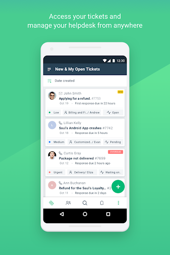 Freshdesk - Image screenshot of android app