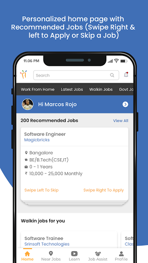 Freshersworld Jobs - Image screenshot of android app