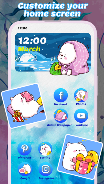 Themes: App Icons – Widgets - Image screenshot of android app