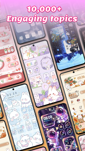 Themes: App Icons – Widgets - Image screenshot of android app