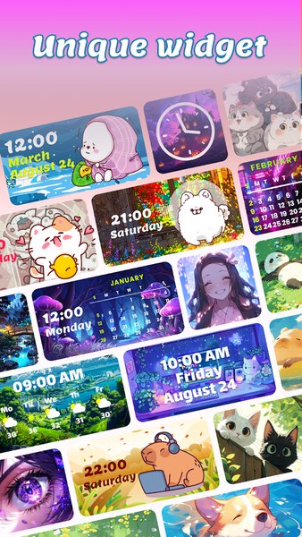 Themes: App Icons – Widgets - Image screenshot of android app