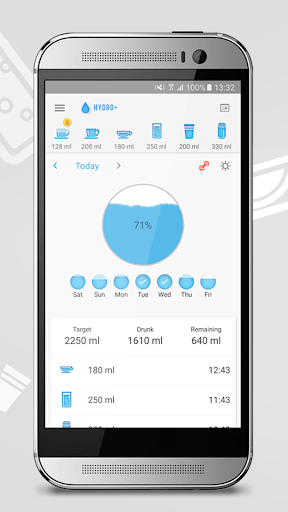 Water Drink Reminder - Hydro - Image screenshot of android app