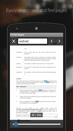 Fri PDF XPS Reader Viewer - Image screenshot of android app