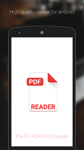 Fri PDF XPS Reader Viewer - Image screenshot of android app