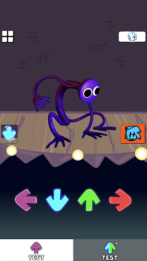 FNF Test - Rainbow Friends - Gameplay image of android game