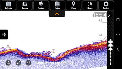 Deeper Smart Sonar - Image screenshot of android app