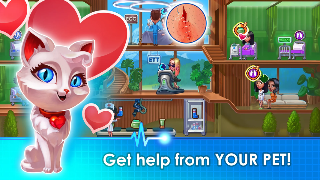 Doctor Dash ASMR Hospital - Gameplay image of android game
