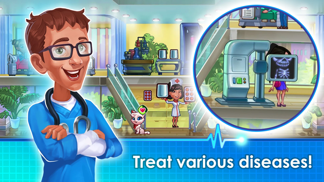 Doctor Dash ASMR Hospital - Gameplay image of android game