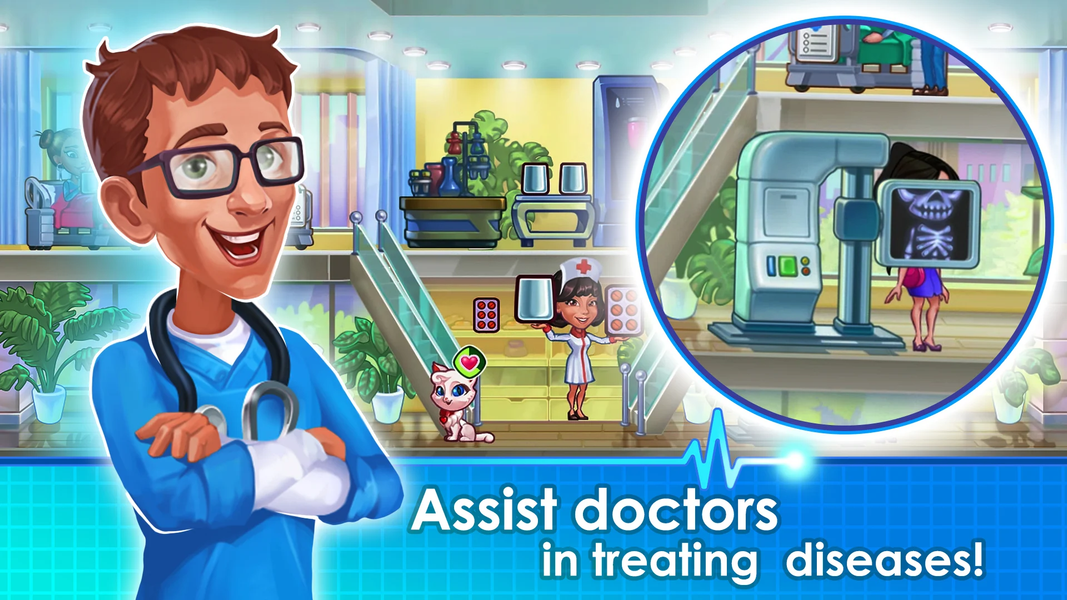 Doctor Dash ASMR Hospital - Gameplay image of android game