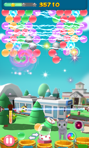 Cat Bubble - Gameplay image of android game