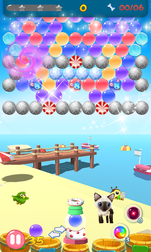 Cat Bubble - Gameplay image of android game