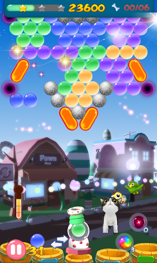 Cat Bubble - Gameplay image of android game