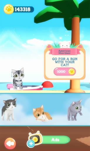 Cat Run - Gameplay image of android game