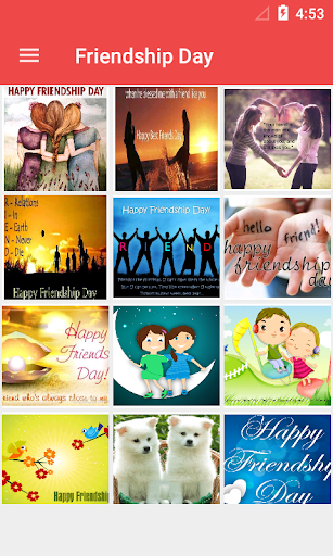 Friendship Day Images - Image screenshot of android app
