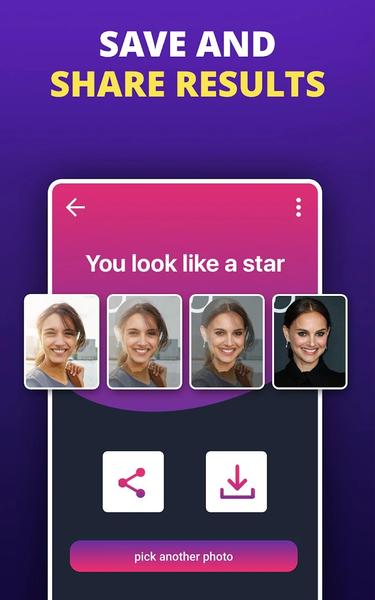 Y-Star: Celebrities Look Alike - عکس برنامه موبایلی اندروید