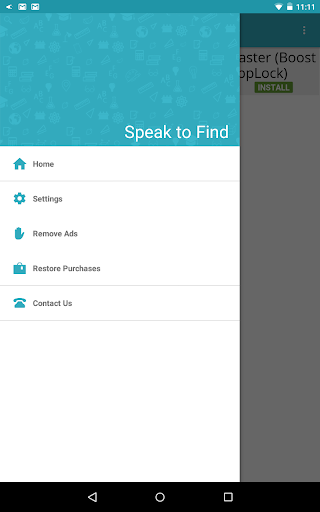 Speak to Find - عکس برنامه موبایلی اندروید