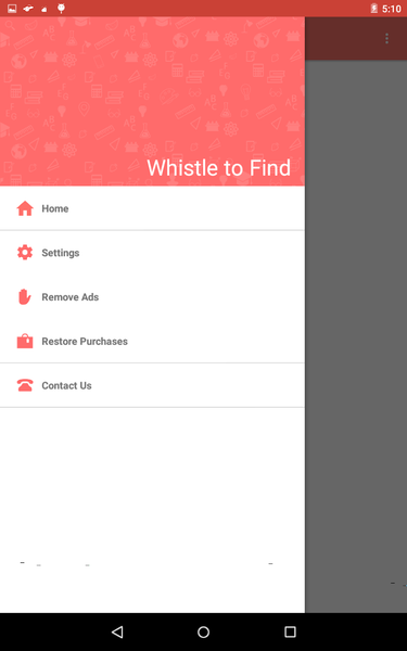 Whistle to Find - عکس برنامه موبایلی اندروید