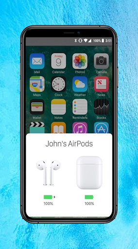 Pop up 2025 airpods android