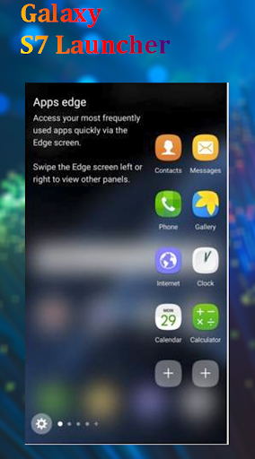 Launcher Galaxy S20 Style - Image screenshot of android app