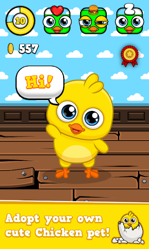 My Chicken - Virtual Pet Game - Gameplay image of android game
