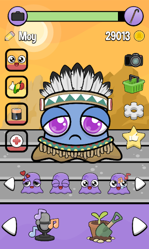 Moy 2 - Virtual Pet Game - Gameplay image of android game