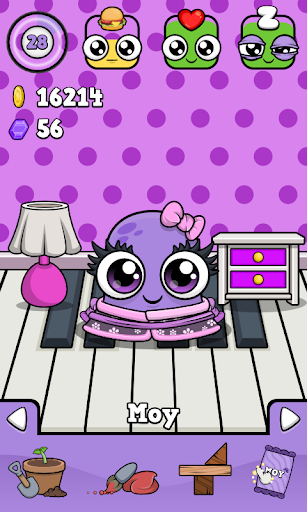 Moy 4 - Virtual Pet Game - Gameplay image of android game