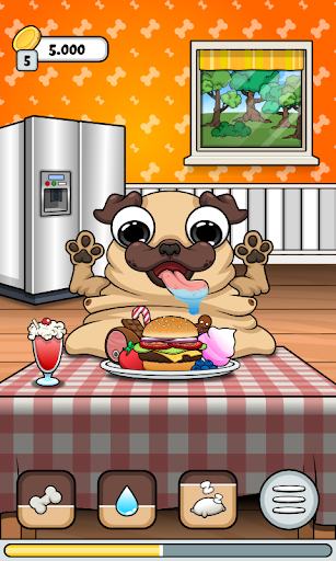 Pug - My Virtual Pet Dog - Gameplay image of android game