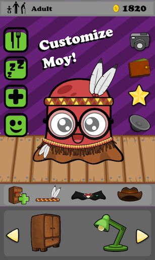 Moy - Virtual Pet Game - Gameplay image of android game